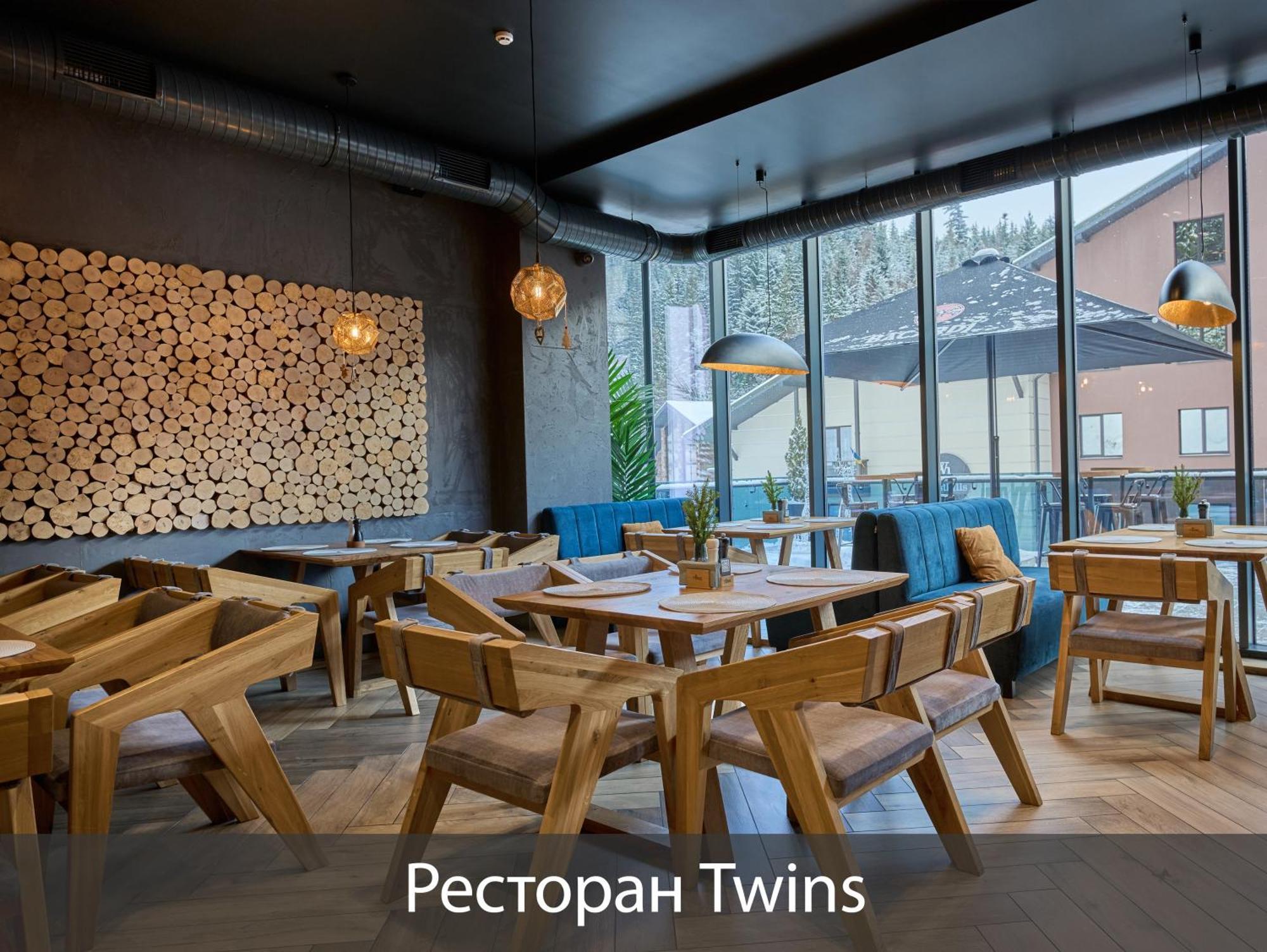 Twins Hotel & Spa Bukovel Eksteriør billede